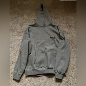 Essentials Men's Hoodie in Classic Gray
